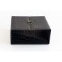 Album Bazyliszek 3D Eco 167x162x70mm Czarny z zapięciem, 6 kart - 3
